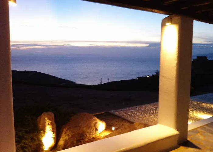 아파트 White Luxury With Amazing Seaview And Pool 아기오스 스테파노스