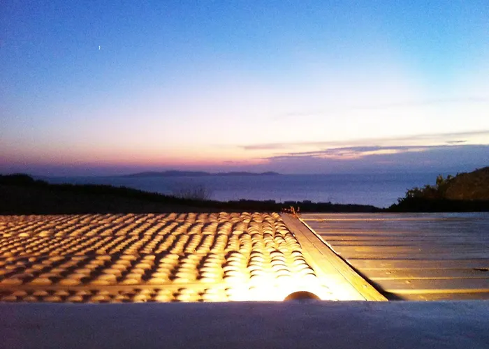 아파트 White Luxury With Amazing Seaview And Pool 아기오스 스테파노스